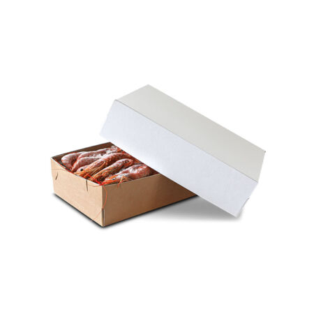 solid board packaging for shrimp