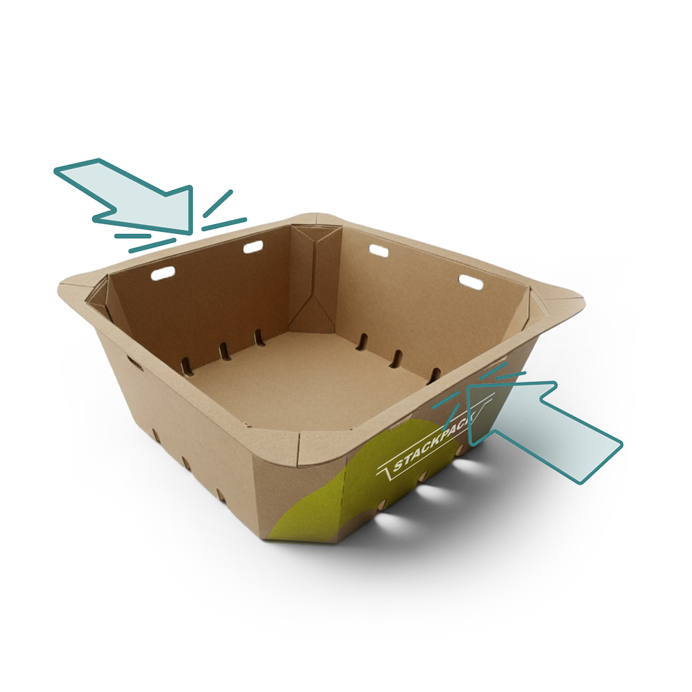 Stack Pak Stackpack for fruit and vegetables | Smart Packaging Solutions