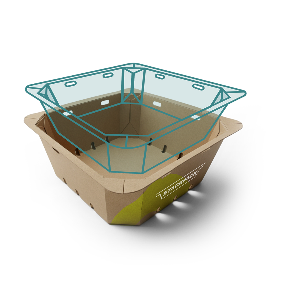 Stack Pak Stackpack for fruit and vegetables | Smart Packaging Solutions